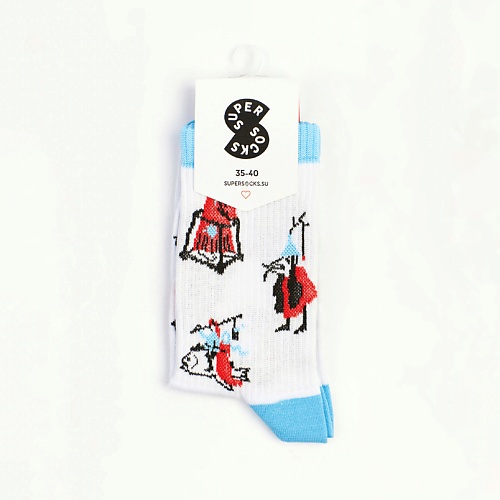 SUPER SOCKS Носки Иероним Босх носки hello socks грустные зверюшки 36 39 текстиль