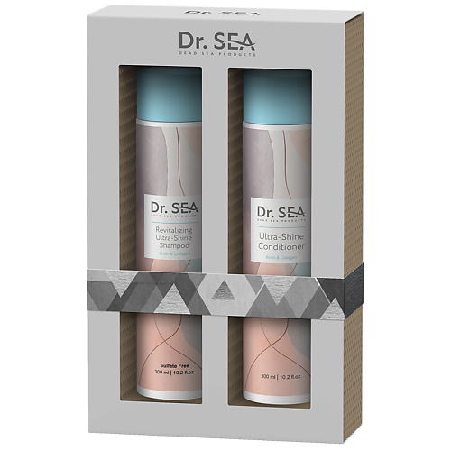 Набор для ухода за волосами DR. SEA Подарочный набор SHINE & BRIGHT подарочный набор dr sea gift box mango and oblipicha 1 шт