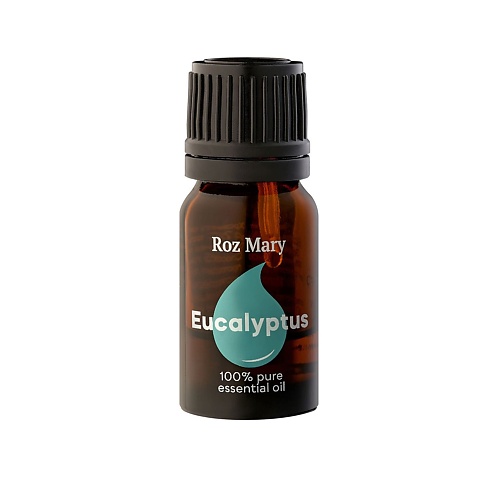 ROZ MARY Эфирное масло Эвкалипт 100% натуральное от вирусов и бактерий 10.0 арома тач масло эфирное эвкалипт 10 мл