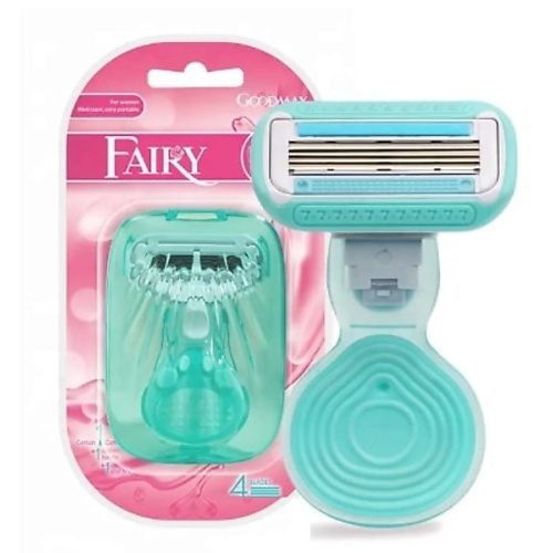 GOODMAX Бритва со сменными кассетами Fairy Mini 1 goodmax бритва со сменными кассетами fairy mini 1
