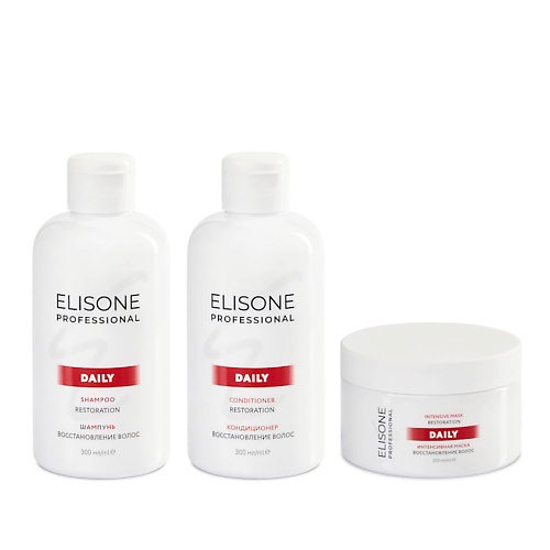 ELISONE PROFESSIONAL Косметический набор DAILY восстановление волос MPL282101 - фото 1