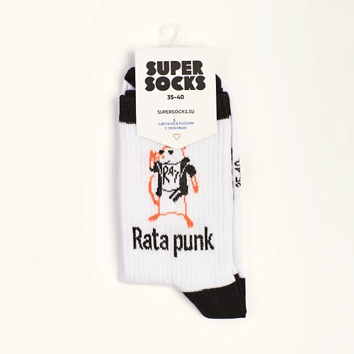 SUPER SOCKS Носки Rata punk st friday носки супрематизм клюн st friday socks x третьяковская галерея