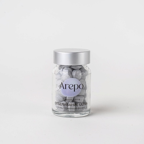 AREPO Зубная паста в таблетках Отбеливание Ultra 55 modum паста зубная 32 жемчужины pro whitening двойное отбеливание 100