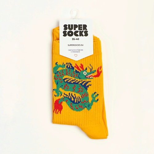 SUPER SOCKS Носки Дракон дракон из курятника