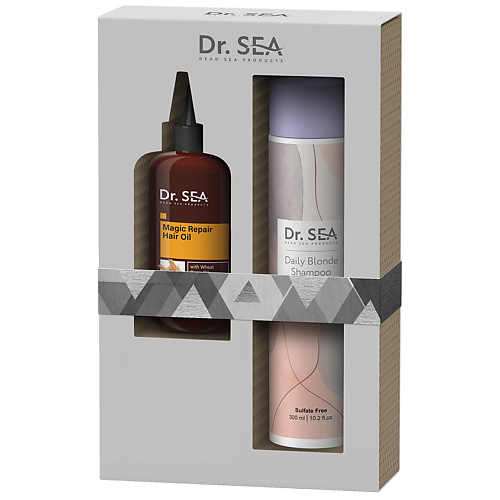 Набор для ухода за волосами DR. SEA Подарочный набор HOME SPA & RELAX подарочный набор dr sea gift box mango and oblipicha 1 шт
