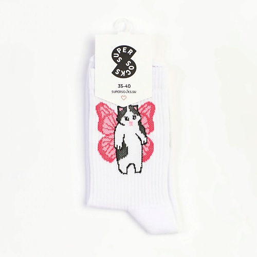 SUPER SOCKS Носки Кото-бабочка super socks носки розовый