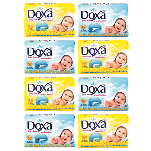 DOXA Мыло детское BABY SOAP с витамином Е 720 бизорюк натуральное мыло для малышей детское с молоком 2