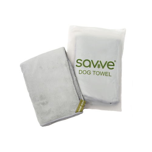 SAVVE Полотенце для собак Dog Towel, супервпитывающее из микрофибры 50*70 мочалка для тела sungbo cleamy heart shower towel