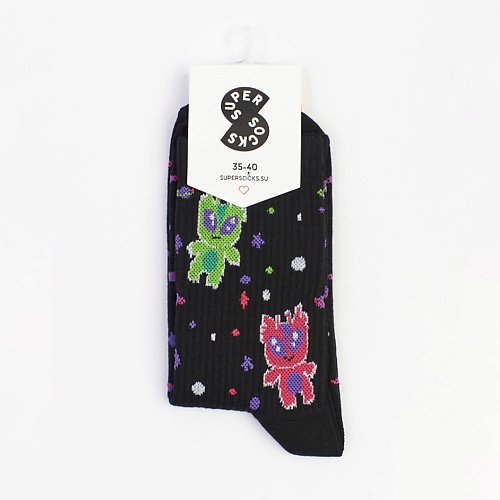SUPER SOCKS Носки Диско-инопланетянин happy socks носки cherry dog