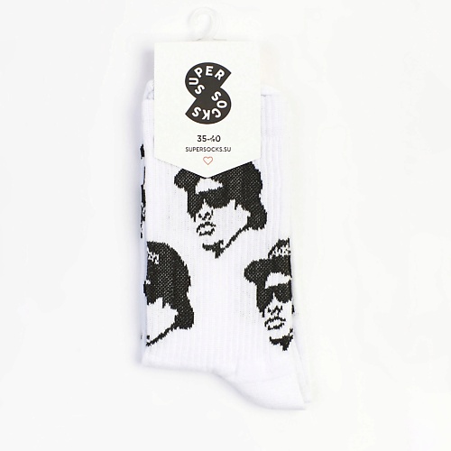 Носки SUPER SOCKS Носки Eazy-E паттерн носки super socks фак паттерн 35 40 размер