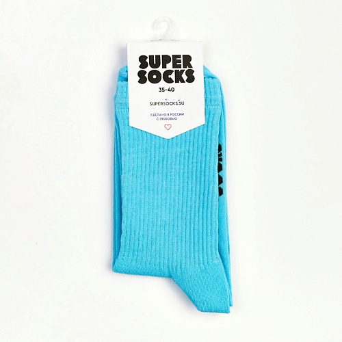 SUPER SOCKS Носки Бирюзовый super socks носки зайка