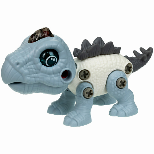 цена развивающая игрушка 1TOY Сборный динозавр Стегозавр RoboLife