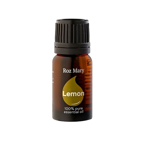 ROZ MARY Эфирное масло Лимон (Citrus Limon) 100% натуральное от пигментных пятен 10.0 limon