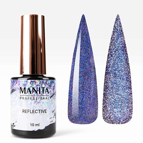 MANITA Professional Гель-лак для ногтей светоотражающий Multichrome Reflectiv bhm professional масло для ногтей и кутикулы ваниль 16