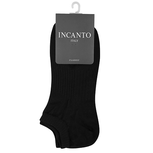 INCANTO Носки мужские Classic Nero укороченные minimi cotone 1201 носки женские однотонные укороченные nero 0