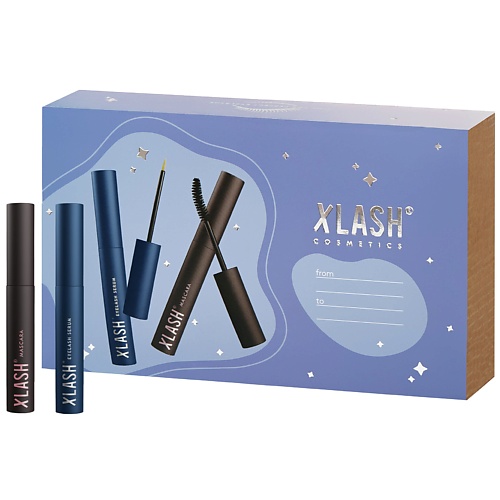 Сыворотка для роста ресниц XLASH COSMETICS Almea Набор "Время идеальных ресниц" (XLASH 3 ml + MASCARA)