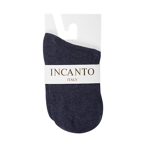 INCANTO Носки женские Jeans minimi cotone 1201 носки женские однотонные укороченные grigio 0