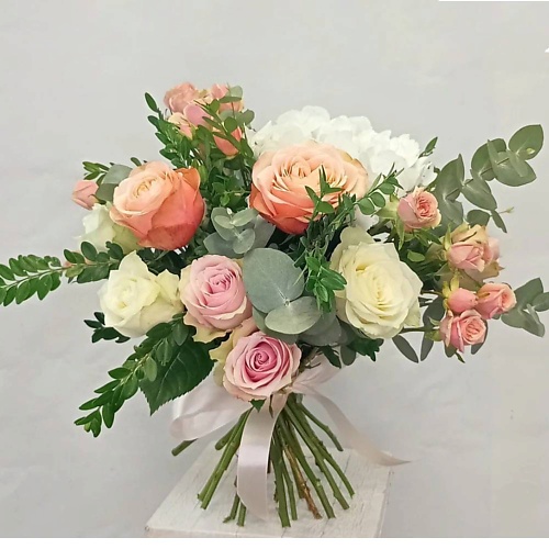 VORNIKOV BOUQUETS Букет с пионовидной розой Элегия vornikov bouquets ы в коробке очный вальс