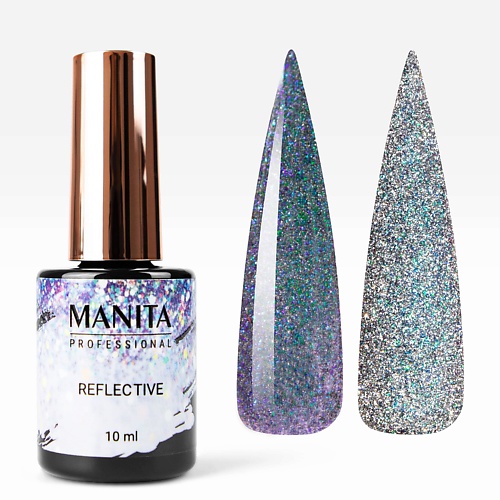 MANITA Professional Гель-лак для ногтей светоотражающий Multichrome Reflectiv bhm professional масло для ногтей и кутикулы ваниль 16