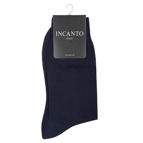 INCANTO Носки мужские Premium Blu incanto носки мужские grigio melange
