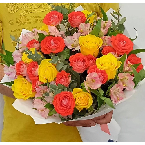 VORNIKOV BOUQUETS Букет с розами Летняя свежесть косметические сливки летняя акварель