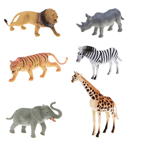 1TOY Игровой набор В мире Животных Африка 1.0 1toy игровой набор в мире животных дикие животные африки 1 0