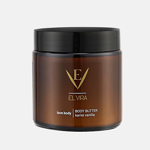 EL'VIRA Крем для тела питательный Karite vanilla баттер масло ши 100.0 habano vanilla