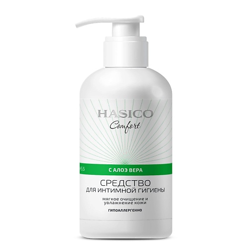 HASICO Жидкое мыло для интимной гигиены с экстрактом алоэ вера 250.0 ecos3 органическое жидкое мыло алоэ вера 500