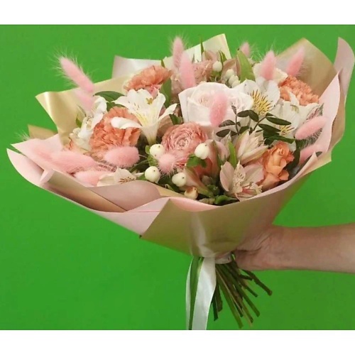 VORNIKOV BOUQUETS Букет с сухоцветами Нежный vornikov bouquets букет карамельный пунш