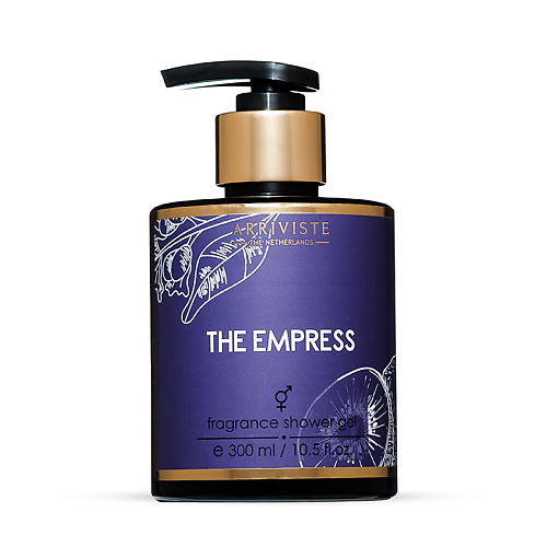 ARRIVISTE Парфюмированный гель для душа The Empress 300 arriviste парфюмированный дезодорант the empress 50
