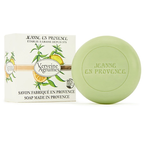 JEANNE EN PROVENCE Мыло для тела натуральное Verveine Agrumes 100.0 мыло compagnie de provence