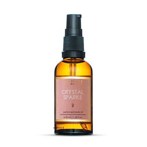 ARRIVISTE Парфюмированное масло для тела Crystal Sparks 50 botavikos парфюмированное масло жасмин лемонграсс 10
