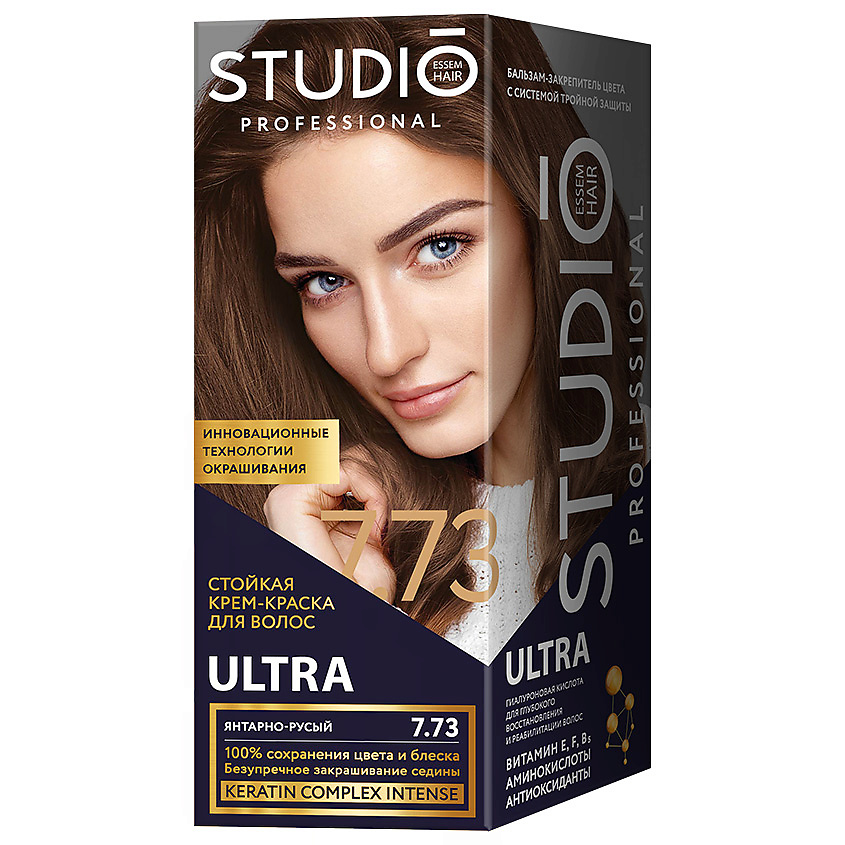 Kapous «Studio» палитра Крем-краска для волос «Studio Professional» 100 мл 121 оттенок (1 : 1,5)