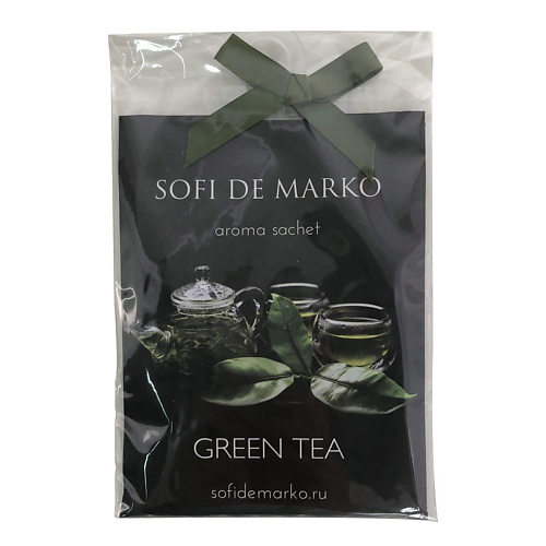 SOFI DE MARKO GREEN TEA Ароматическое саше sofi de marko ароматическое саше rose 4 essential therapy