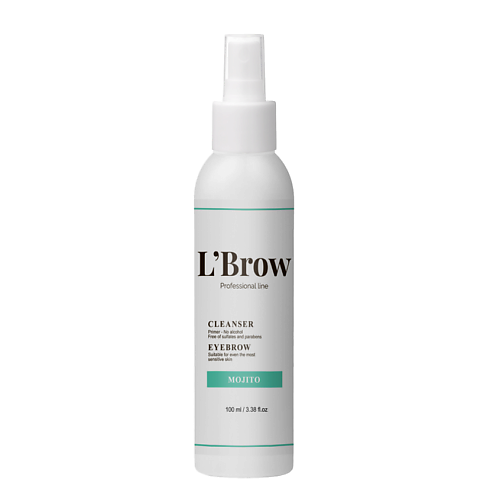 L`BROW Обезжириватель Cleanser для бровей (Мохито) 100