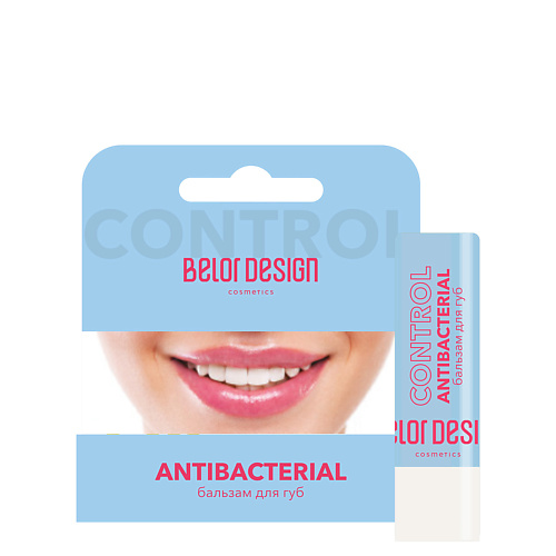 BELOR DESIGN Бальзам для губ LIP CONTROL ANTIBACTERIAL 4.4 belor design бальзам для губ lip control antibacterial 4