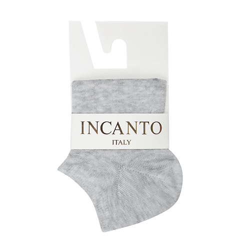 INCANTO Носки женские Grigio chiaro minimi носки женские укороченные однотонные blu chiaro 39 41 mini bamboo 2201
