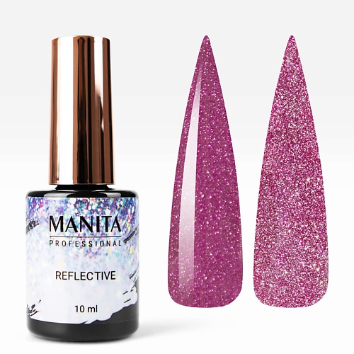 MANITA Professional Гель-лак для ногтей светоотражающий Reflective runail professional масло для ногтей и кутикулы белая фрезия 10