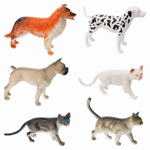 1TOY Игровой набор В мире Животных Собаки и Кошки 1.0 эти мистические кошки