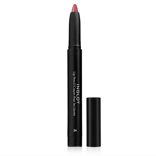 фото Inglot карандаш для губ матовый стойкий с точилкой amc lip pencil matte