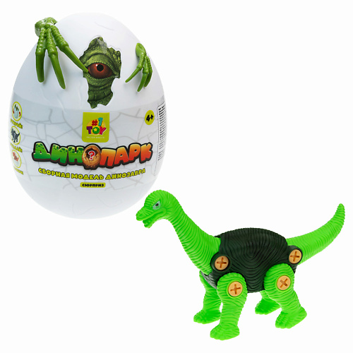 1TOY Динопарк Гигантское яйцо с динозавром 1.0 1toy звёздный защитник робот трансформер 1