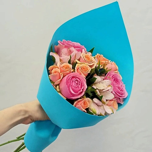 VORNIKOV BOUQUETS Букет с розами Бархатистый звон vornikov bouquets букет добрые слова