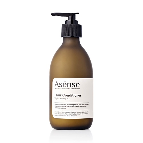 ASENSE Натуральный кондиционер парфюмированный для всех типов волос аромат лемонграсс 250.0 рассыпчатая пудра в сменных блоках amazing base 11854 05 натуральный 3 2 5 г