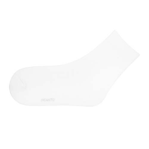 INCANTO Носки женские Bianco minimi носки с провязанной эмблемой на паголенке bianco 35 38 mini trend 4211