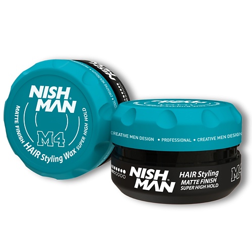 NISHMAN Воск для волос М4 MATTE FINISH Super High Hold 30.0
