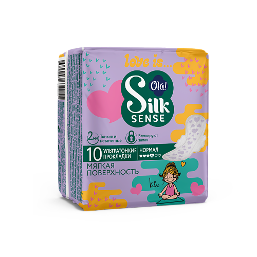 OLA! Silk Sense Teens ULTRA NORMAL прокладки ультратонкие Мягкая поверхность микс 20 lp care прокладки классические ультратонкие 20 0