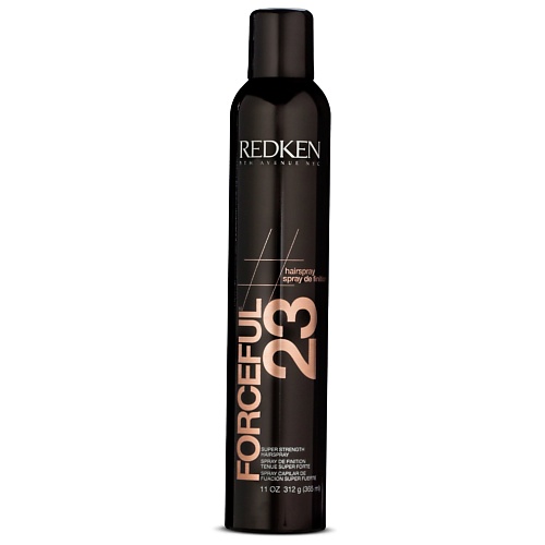 REDKEN Лак для волос Forceful 23 супер-сильная фиксация и блеск 400.0 спрей для прикорневого объема волос push up сильная фиксация airex