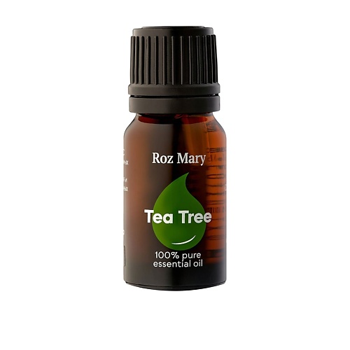 ROZ MARY Эфирное масло Чайное дерево, 100% натуральное против воспалений на коже 10 ecocraft крем масло для тела манго и розовый имбирь