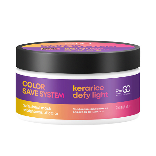DCTR.GO HEALING SYSTEM Маска для окрашенных волос COLOR SAVE SISTEM 250.0 dctr go healing system шампунь для защиты цвета kerarice defy light shampoo 1000 0