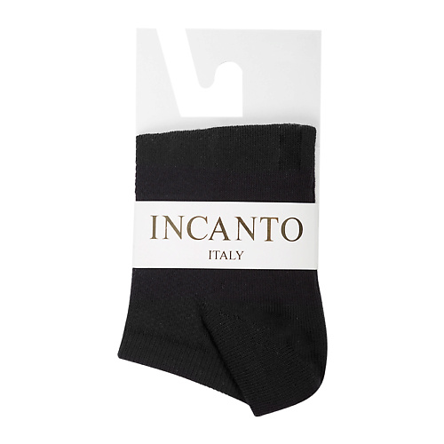 INCANTO Носки женские Nero minimi cotone 1201 носки женские однотонные укороченные nero 0